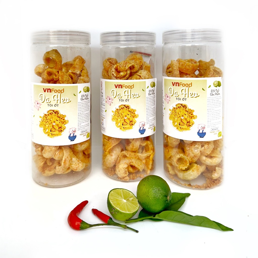 Da Heo Tỏi Ớt 150Gr | Ăn Vặt VNFoods