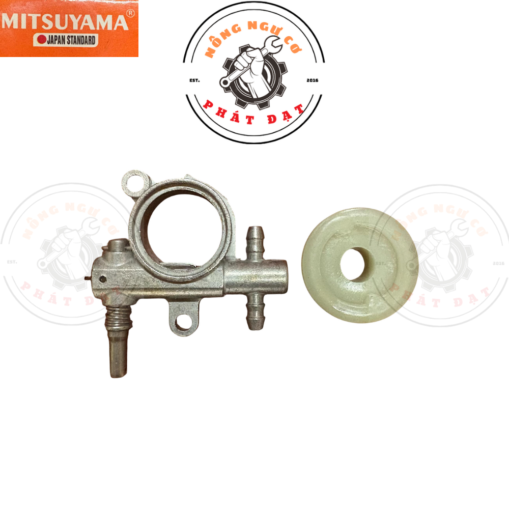Bộ bơm nhớt cưa 2500 MITSUYAMA  bơm mạnh bền bỉ, chạy êm