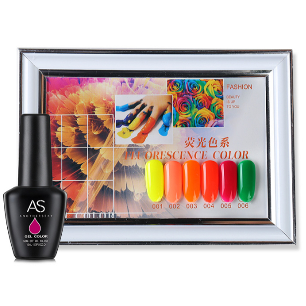 Sơn gel AS chọn lẻ 6 màu NEON YG