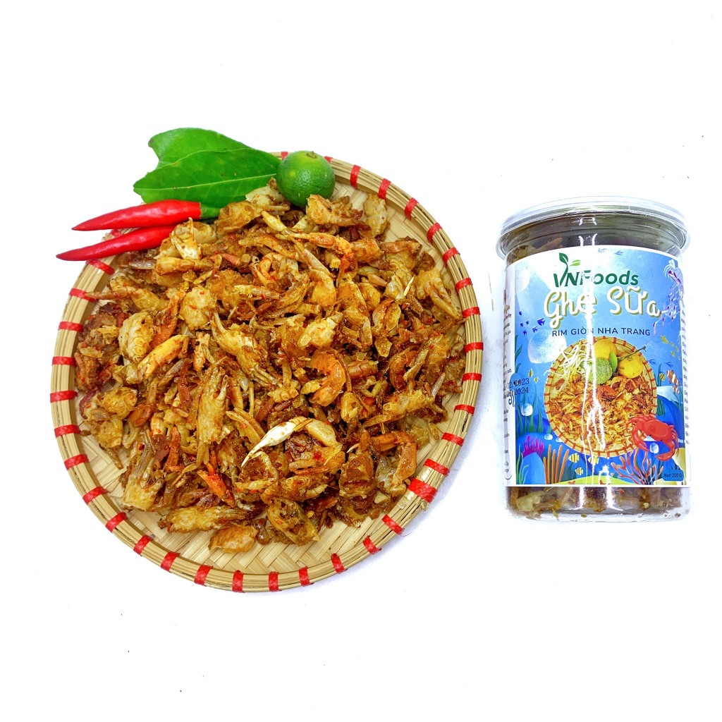 Ghẹ Sữa Rim Giòn Nha Trang 300-500Gr Ghẹ Sữa Rim Gia Vị | Ăn Vặt VnFood