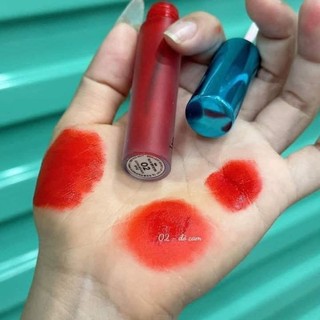 Son Lì Màu Đỏ Cam BBIA LAST VELVET TINT Mềm Mịn