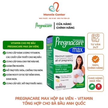 Vitamin tổng hợp cho mẹ bầu Pregnacare Max 84 viên, vitamin tổng hợp cho mẹ bầu - Monnie Center