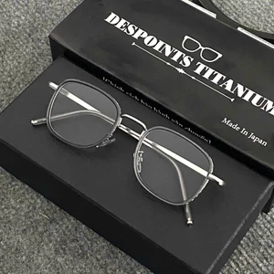 Gọng Mắt Kính Cao Cấp Despoints Titanium Model DP76 Premium form Unisex Gọng kính Nam/Nữ