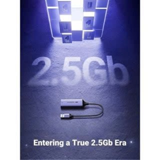 Bộ chuyển đổi USB-A  sang RJ45 2.5 Gigabit Ugreen 25051 vỏ nhôm cao cấp | Bảo hành 18 tháng 1 đổi 1