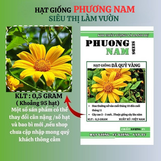 0,5 Gram - Hạt Giống Hoa Dã Quỳ Vàng Phương Nam