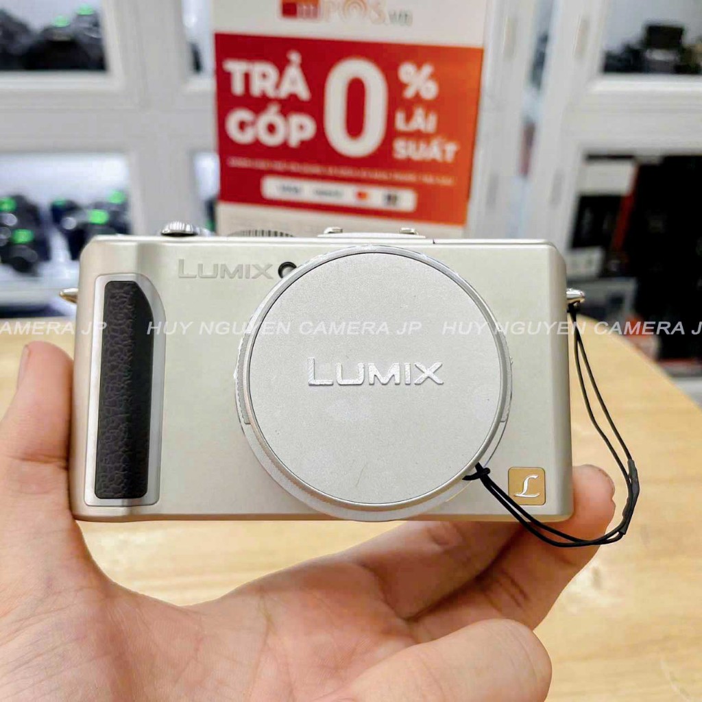 MÁY ẢNH LUMIX LX3 ĐẸP 97% FULL BOX. QUAY PHIM HD, NHỎ GỌN DỄ SỬ DỤNG ...