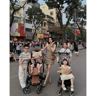 [V1.967] Váy Kaki Sát Nách 2 Lớp Dáng Suông Đính Nơ Bên Siêu Xinh