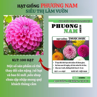 100 Hạt - Hạt Giống Thược Dược Tổ Ong Mix Phương Nam