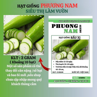 10 Hạt -  Hạt  Giống  Bầu  Xị Phương Nam