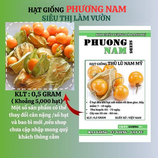 0,5 Gram  - Hạt Giống Thù Lù Phương Nam