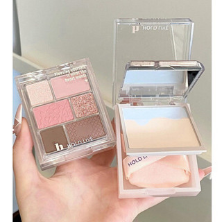 [Holdlive] BẢNG PHẤN MẮT PHẤN PHỦ 2 TẦNG HOLD LIVE KÈM BÔNG MÚT TÁN MINNA COSMETICS