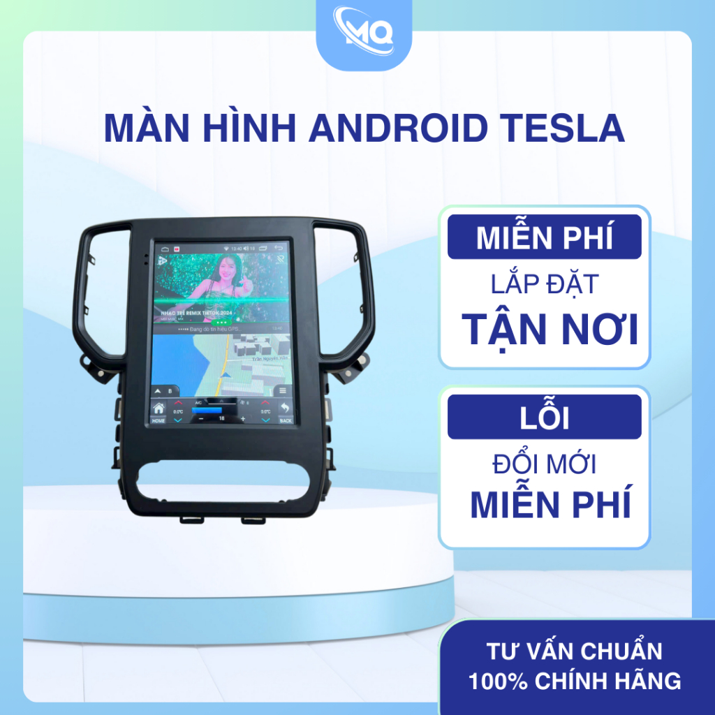 Màn Hình Android Tesla Theo Xe Ford Ranger / Everest 2022-2025 | Liền ...