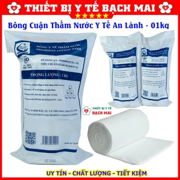 Bông Gòn Thấm Nước Y Tế | Bông Cuận Y Tế An Lành 01kg