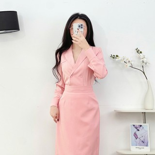 Set Đồ Nữ 𝐂𝐂𝐇𝐀𝐓 Dáng Suông Emilio Trang Trí Cạp Chất Liệu Tuytsi Cao Cấp 24BDE2014ST