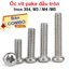 Ốc Vít pake đầu tròn M3 inox 304 dài 6-50mm