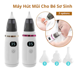 Máy hút mũi cho bé sơ sinh，dụng cụ hút mũi cầm tay cao cấp an toàn không đau tổn thương cho bé