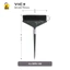 Lược nhuộm 2 đầu , cọ nhuộm Balayage và phụ kiện nhuộm tóc VIC+ Secret Tools