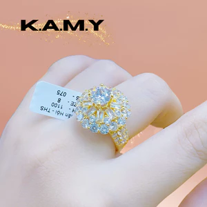 Nhẫn Nữ Đính Đá Cao Cấp Thiết Kế Sang Trọng - Trang Sức KAMY