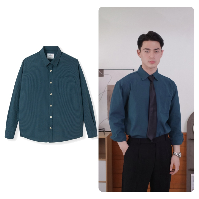 Áo Sơ Mi Nam Oxford Cao Cấp Halley Thoáng Mát Mềm Mại Phong Cách Công Sở Lịch Lãm Nam Tính A27