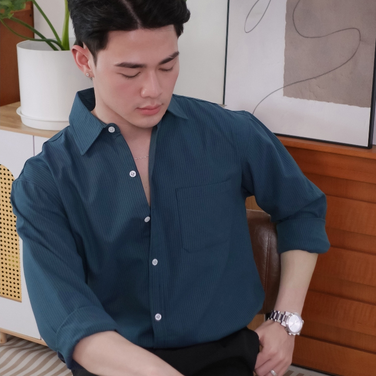 Áo Sơ Mi Nam Oxford Cao Cấp Halley Thoáng Mát Mềm Mại Phong Cách Công Sở Lịch Lãm Nam Tính A27