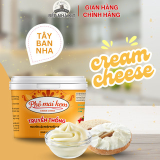 Hỏa Tốc-Phô Mai Kem Tomato T&P, Cream Cheese Nguyên Liệu Nhập Khẩu Tây Ban Nha| Bếp Nhà Kit