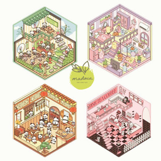[TỔNG HỢP] Sticker 3D Chủ Đề Capybara, Thú Cưng, Cửa Hàng Mini - Dán Sổ Tay, Điện Thoại, Decor Cute