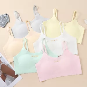 COMBO 3 Áo lót lá nữ học sinh thì đúc su mềm mại mút mỏng thoáng khí họa tiết cute B7122