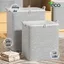 Túi Đựng Quần Áo Chăn Màn Cỡ Lớn Chống Thấm, Túi Vải Gấp Gọn Có Quai Xách Tiện Lợi Khi Chuyển Nhà
