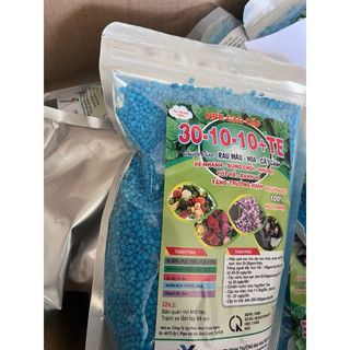Npk 30-10-10 gói 1kg giúp cây ra lá chồi xanh đọt