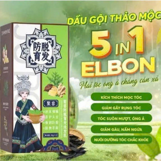 Hộp 10 Gói Dầu Gội Gừng Giúp Mọc Tóc, Giảm Gãy Rụng, Nuôi Dưỡng Chân Tóc Chắc Khỏe