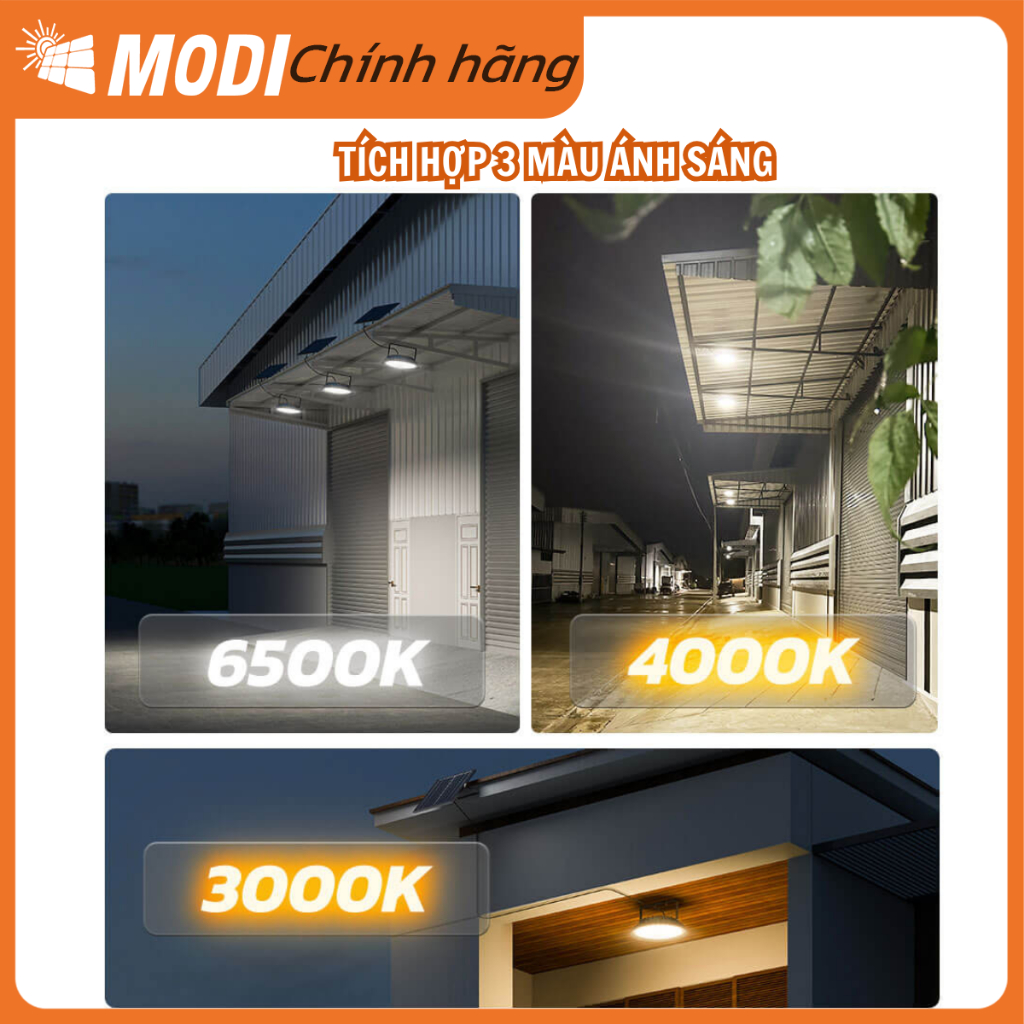 Ảnh Đèn Treo Thả Năng Lượng Mặt Trời MODI SOLAR, Đèn UFO Năng Lượng Mặt Trời  Độ Sáng Cao 2