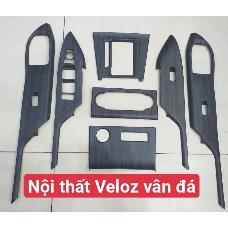 Ốp nội thất xe Toyota Veloz 2022-2026 nhựa ABS hàng cao cấp