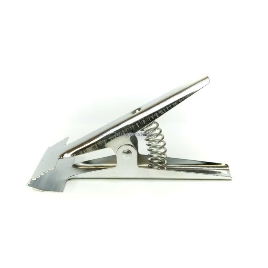 Kẹp Vải Nằm Cán Dài Mạ – Có Răng Cưa Cố Định Vải, Dụng Cụ Cắt May Nhập Khẩu