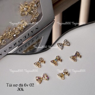 Túi Phụ Kiện Nơ Mix Mẫu Siêu Hot – Trang Trí Móng Đẹp, Đa Dạng Mẫu, Dễ Dùng