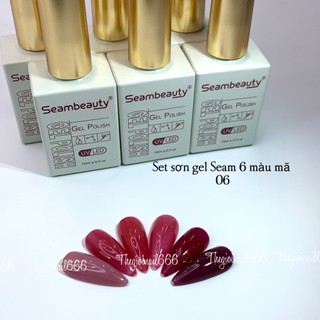 Sơn 6C SEAM Chất Đặc Siêu Bóng Cực Hot – Bộ Sơn Móng Cao Cấp 30 Màu, Bền Màu, Dễ Dùng