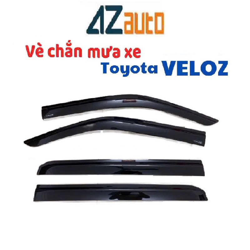 Vè che mưa xe Toyota Veloz 2022-2026 nhựa ABS hàng cao cấp