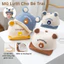 Mũ lưỡi trai cotton cho bé trai, gái 6-24 tháng, nón thoáng khí không gây kích ứng da cho trẻ em
