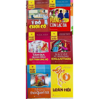 Sách - Combo Tủ Sách Truyện Tranh Phật Giáo : bộ 12 cuốn