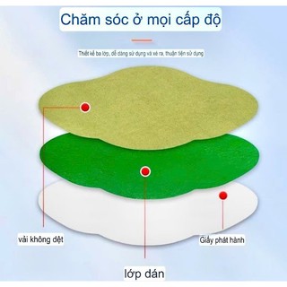 Hộp 5 Miếng Dán Nóng Tan Mỡ Bụng Nam Kinh Đồng Nhân Đường - Dán Siết Eo Tonrentang Đánh Tan Mỡ Bụng, Giảm Đau Bụng