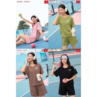 Bộ cotton đùi nữ. Chất cotton Sport CARDINA cao cấp. Mã 5BCN10