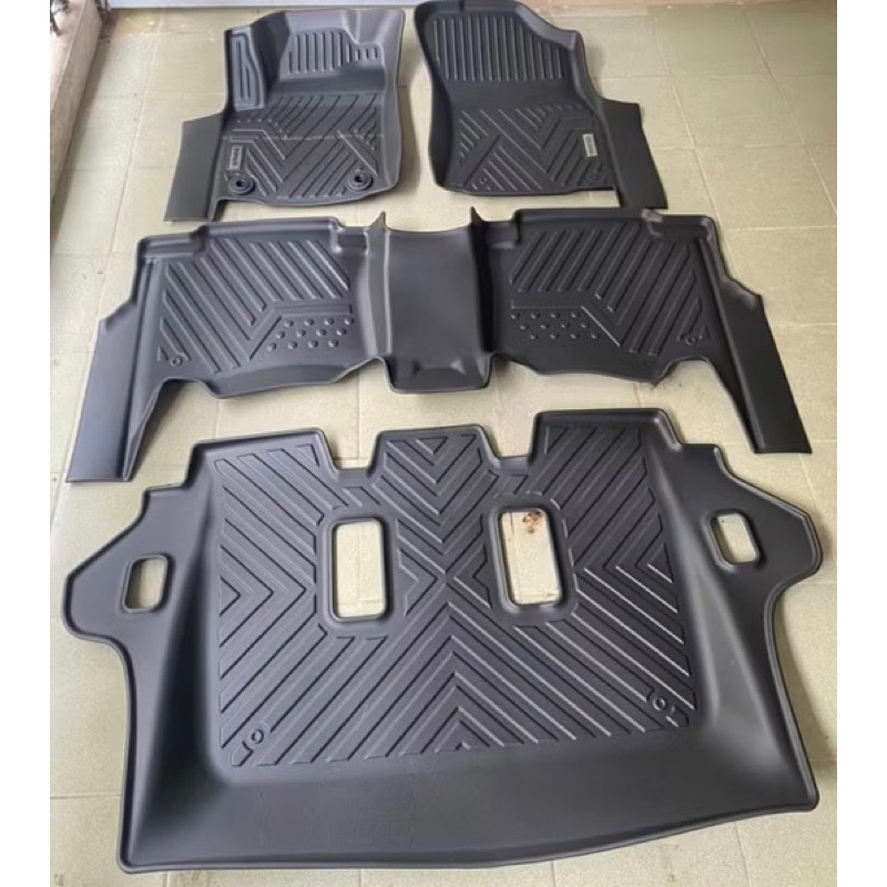 Thảm lót sàn Nhựa TPE 5D xe Toyota Veloz/Avanza 2022-2025 tràn viền Hàng cao cấp