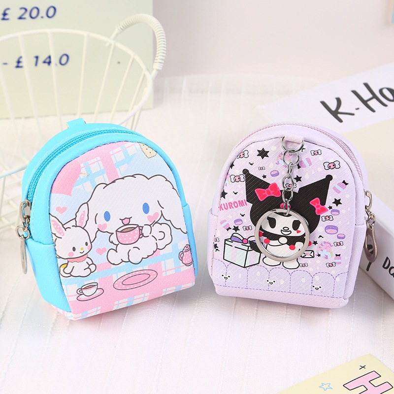 Móc Khóa Ví BaLô Mini, Son Môi  Móc Khóa koromi melody Túi đựnġ Chìa Khóa Thời Trang