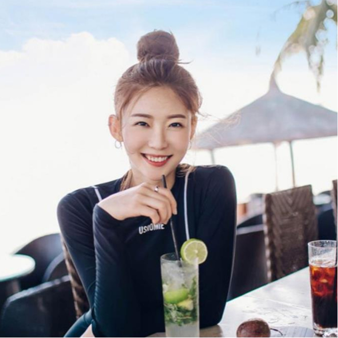 Ảnh Bikini Đùi LUHAZO Quảng Châu Đồ Bơi Nữ Dài Tay Chất Đẹp Co Giãn Thoải Mái 2355 D9T2 4