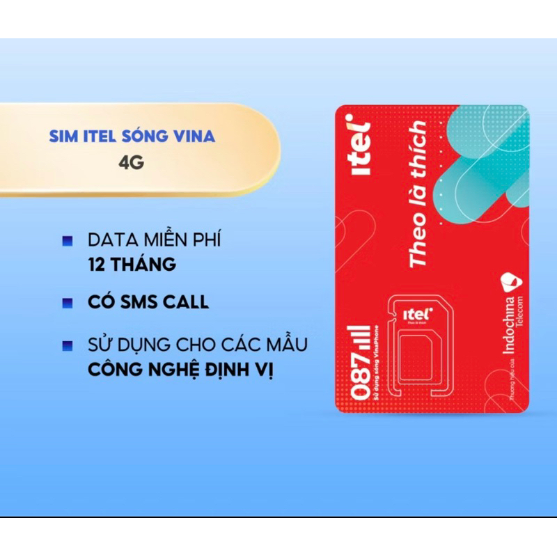 Sim Itel 5G chuyên dụng cho loa thông báo chuyển khoản