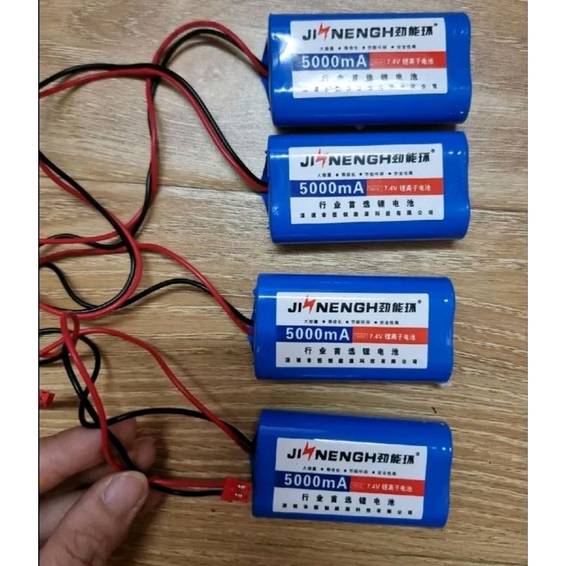 pin sạc 18650 7.4v 5000mah giá 1 cell pin ( 2 viên) ghép lạiXEM KỸ ĐIỆN ...