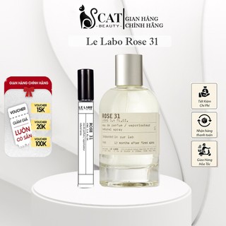 Nước Hoa Le Labo Rose 31 Chính Hãng – Hương Hoa Hồng Gỗ Cay Unisex – 10ml / 100ml