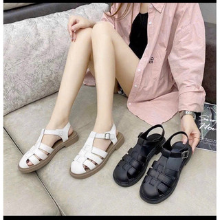 Sandal rọ chất da có 3 màu xinh ( phom 1,5)