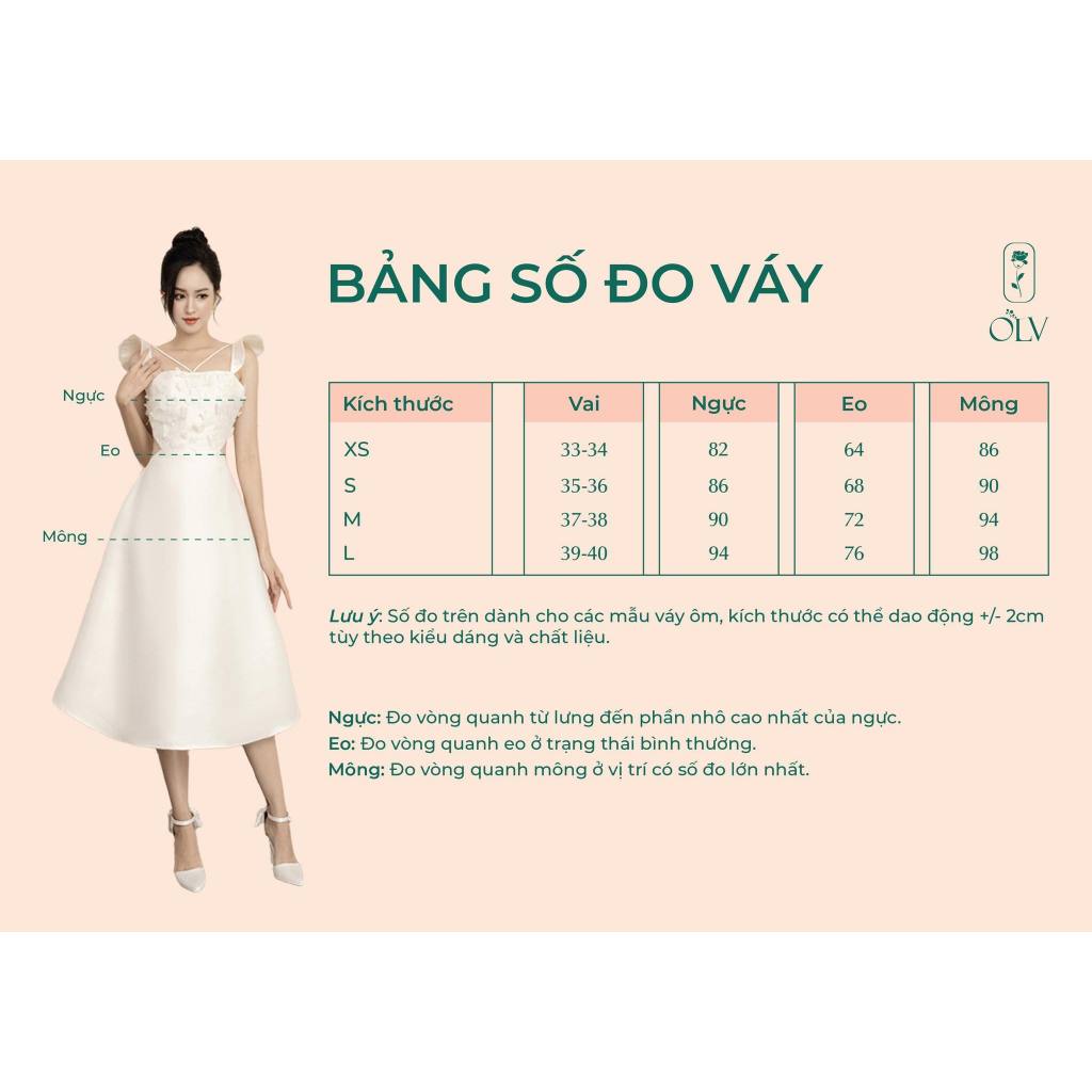 Ảnh OLV - Đầm kiểu hoa Aulelei Fleur Dress in Pink 4
