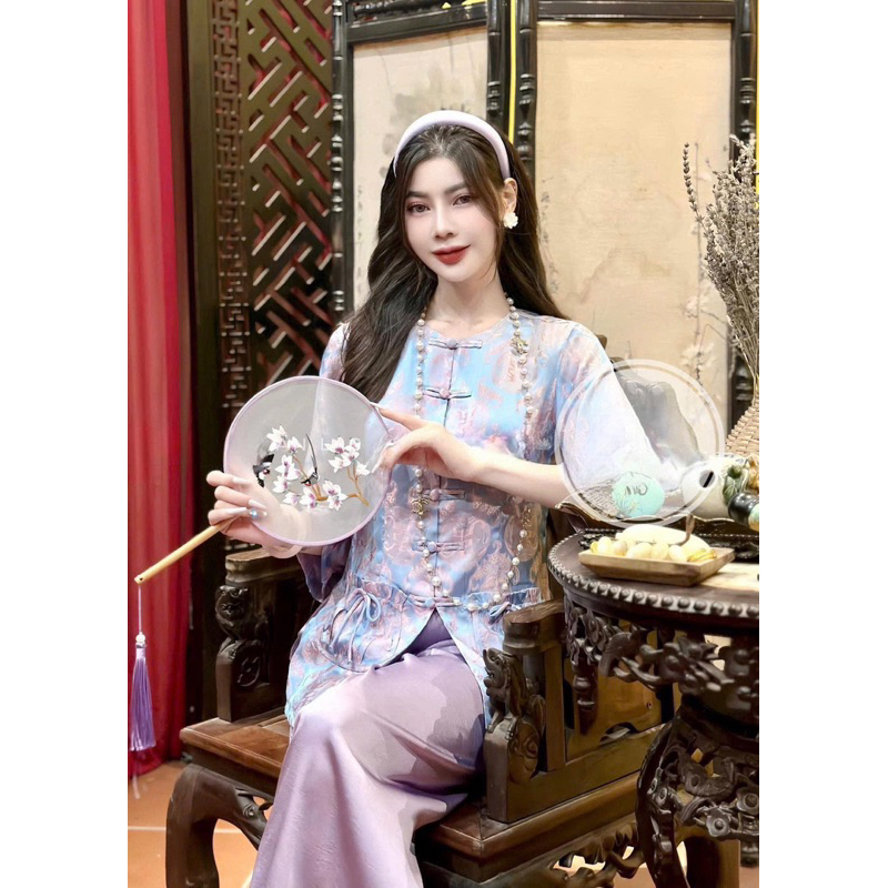 Pháp Phục Lễ Chùa, Tằm Thọ Túi Tiền Đại Dương Phong Cách Hiện Đại