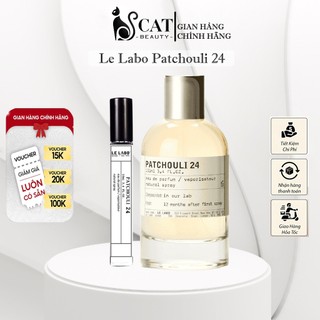 Nước Hoa Le Labo Patchouli 24 – Chất Gỗ Khói Lạ Lẫm, Trầm Ấm & Sang Trọng – 10ml / 100ml